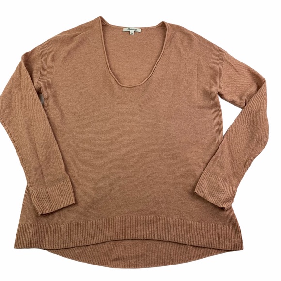 Madewell Kimball Pullover HEATHER ROSE Sweater - Picture 7 of 13